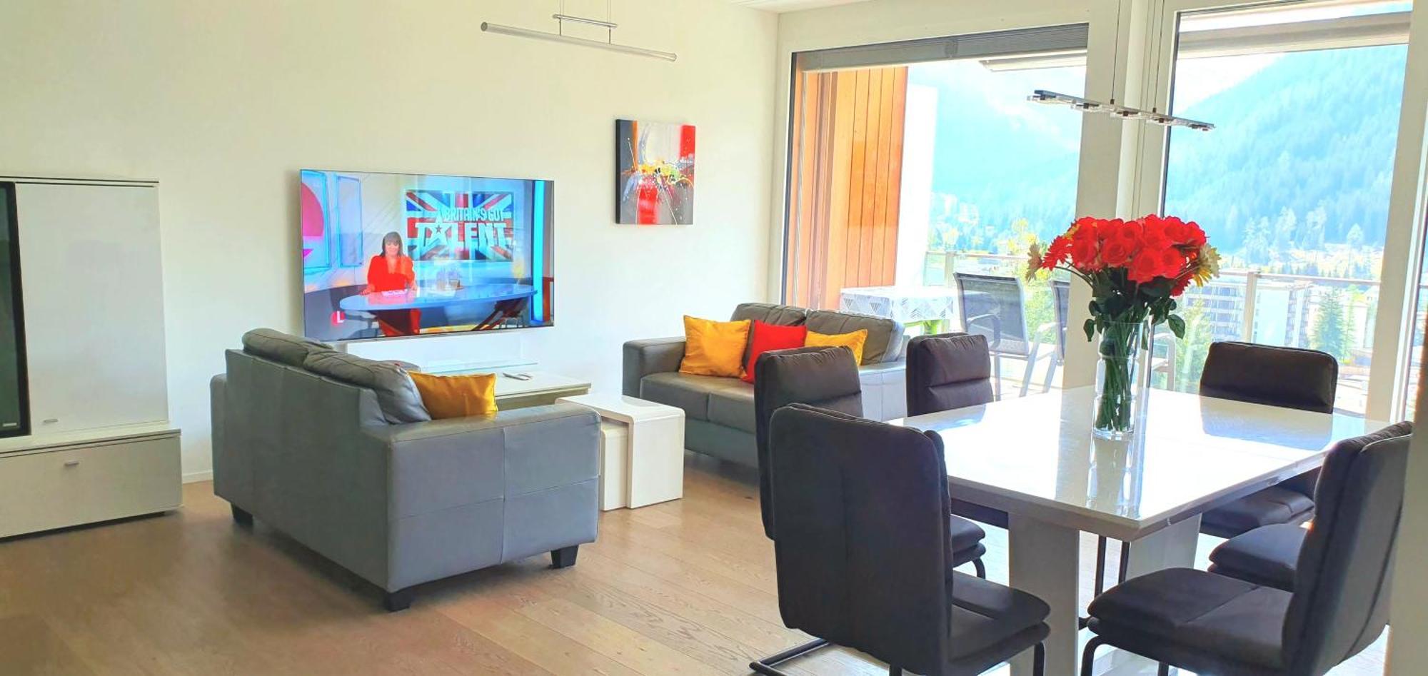 Ferienwohnung Scarlett Davos Exterior foto